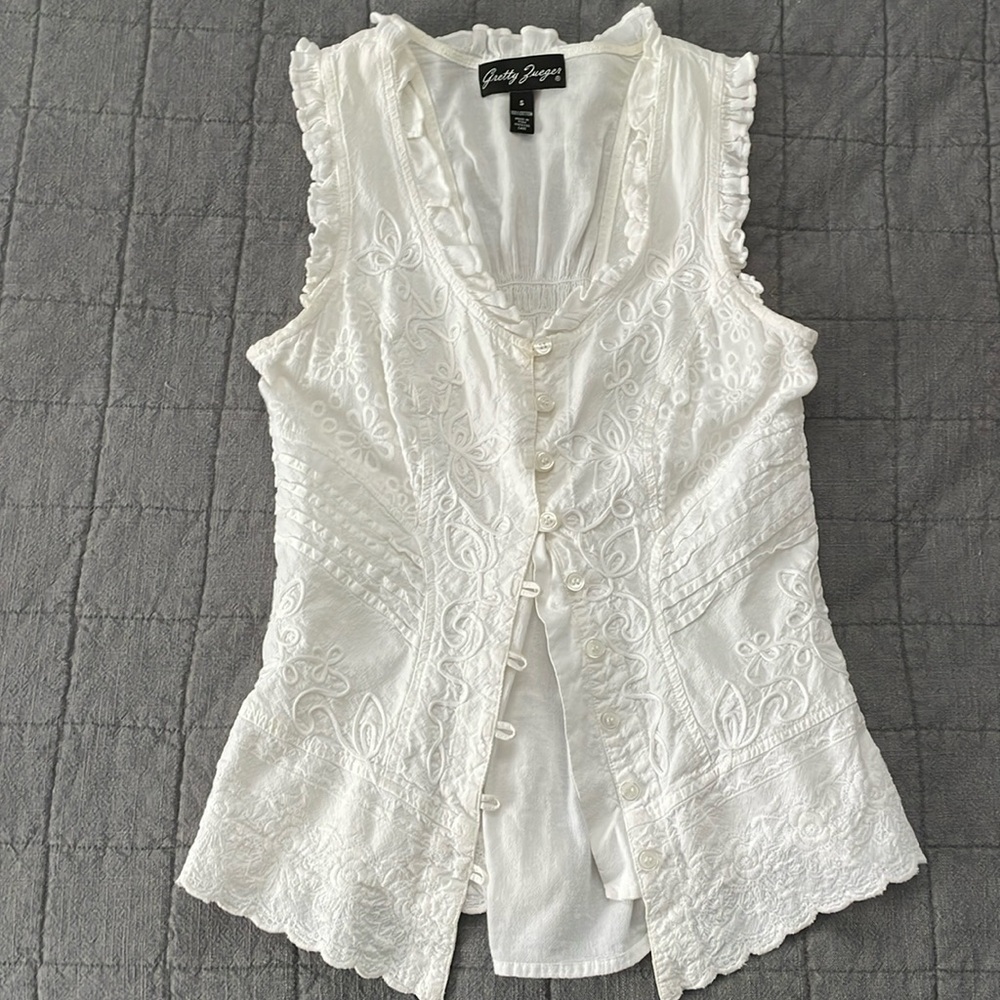 Vintage Corset Blouse